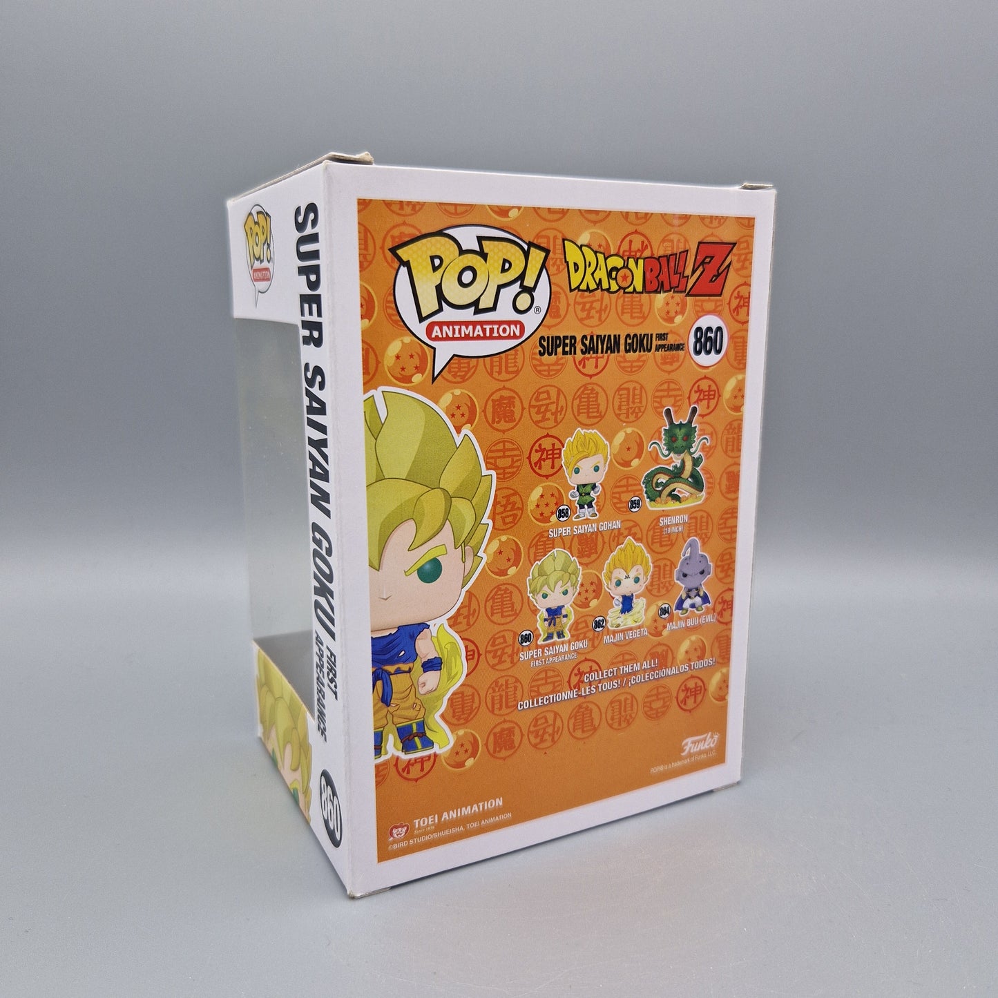 Funko Pop! Animation Dragon Ball Z #860 Super Saiyan Goku - First Appearance