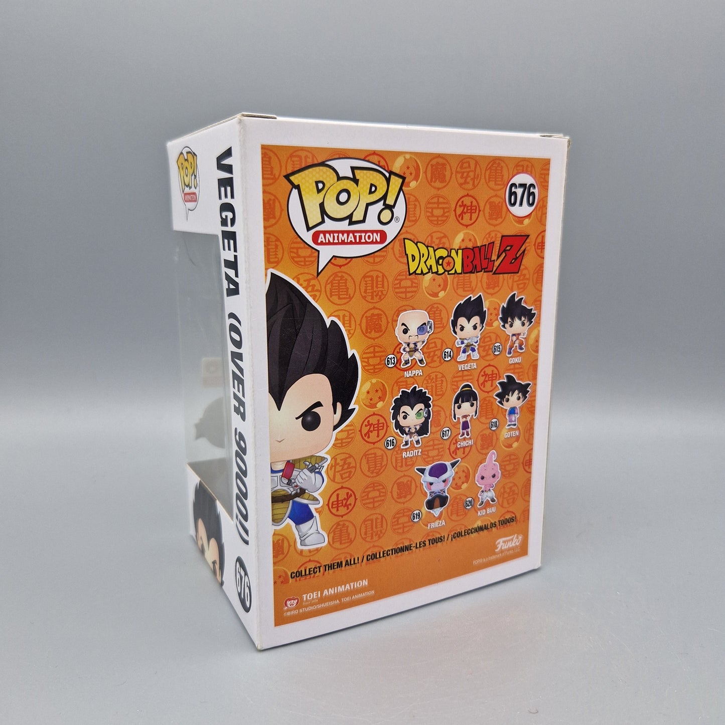 Funko Pop! Animation Dragon Ball Z #676 Vegeta (Over 9000!) Special Edition