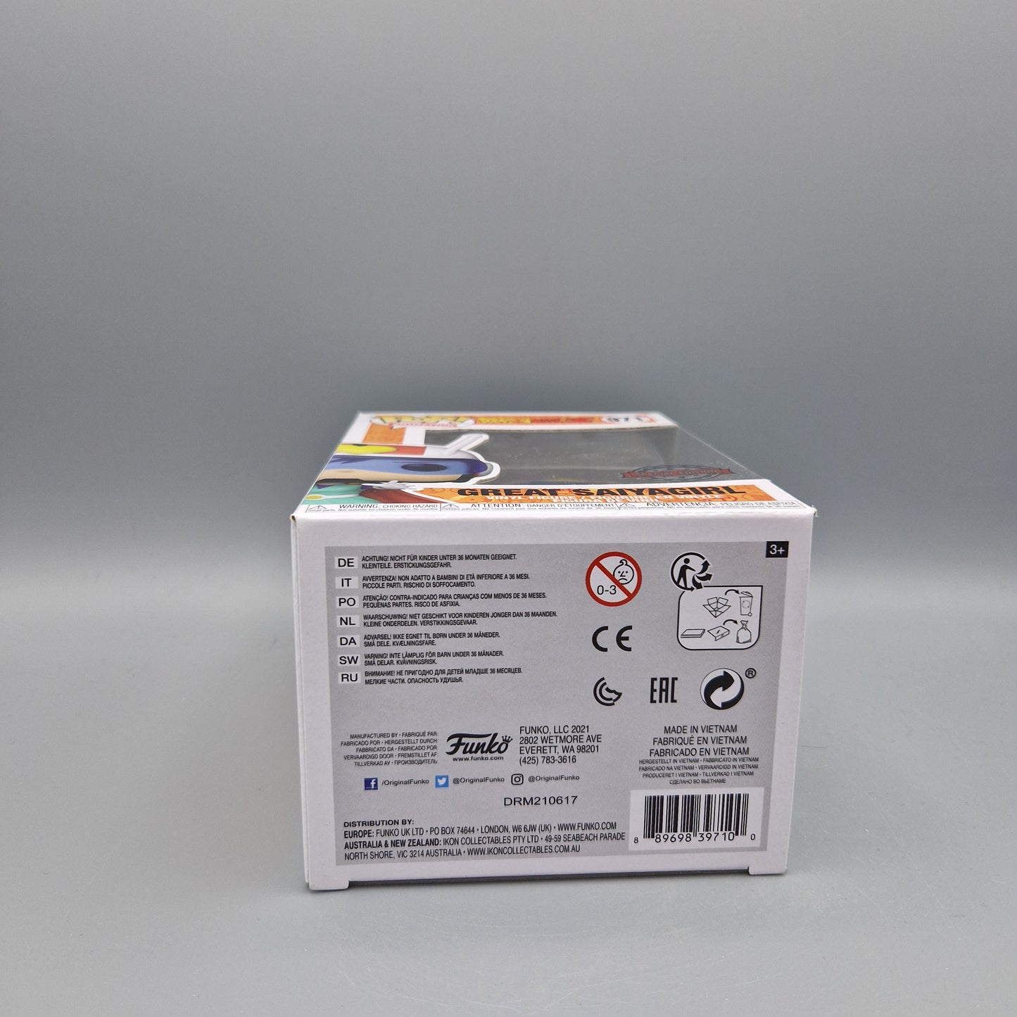 Funko Pop! Animation Dragon Ball Z #971 Great Saiyagirl Special Edition