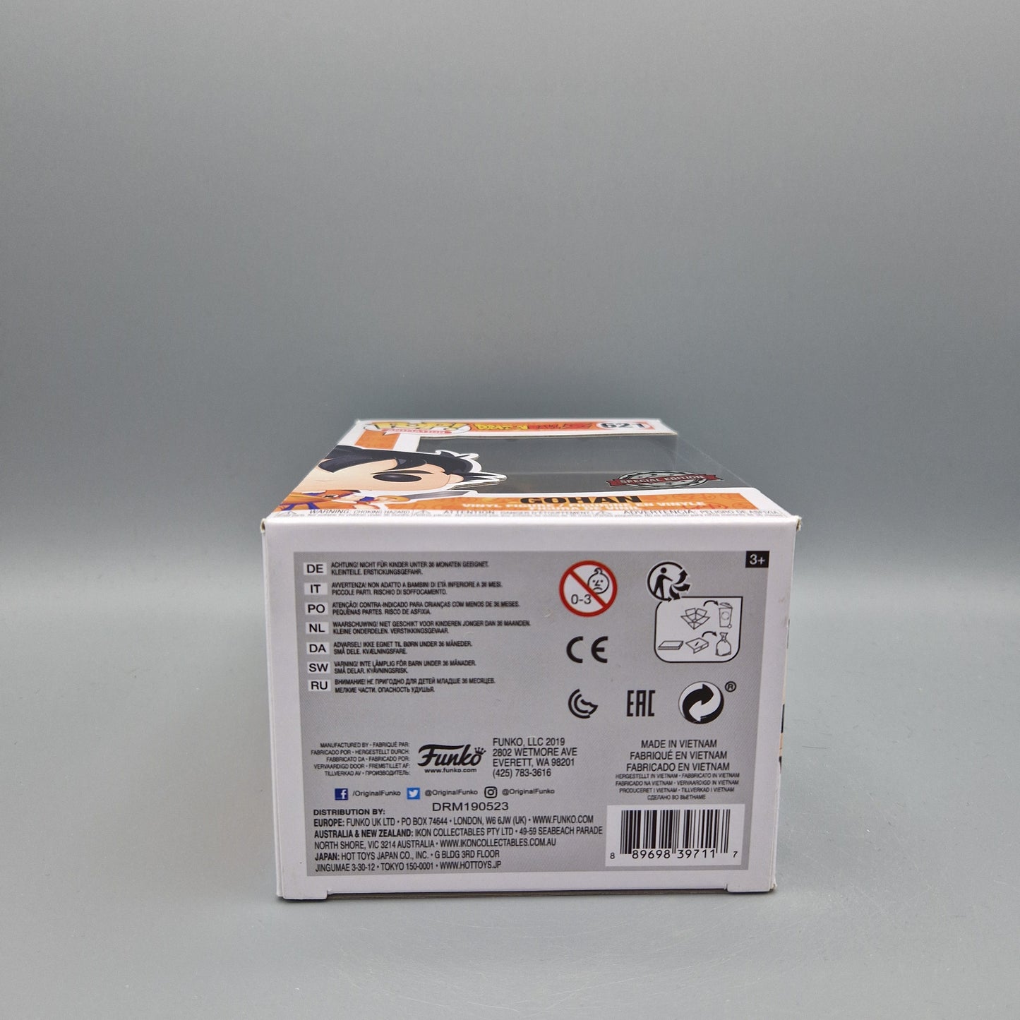 Funko Pop! Animation Dragon Ball Z #621 Gohan Special Edition