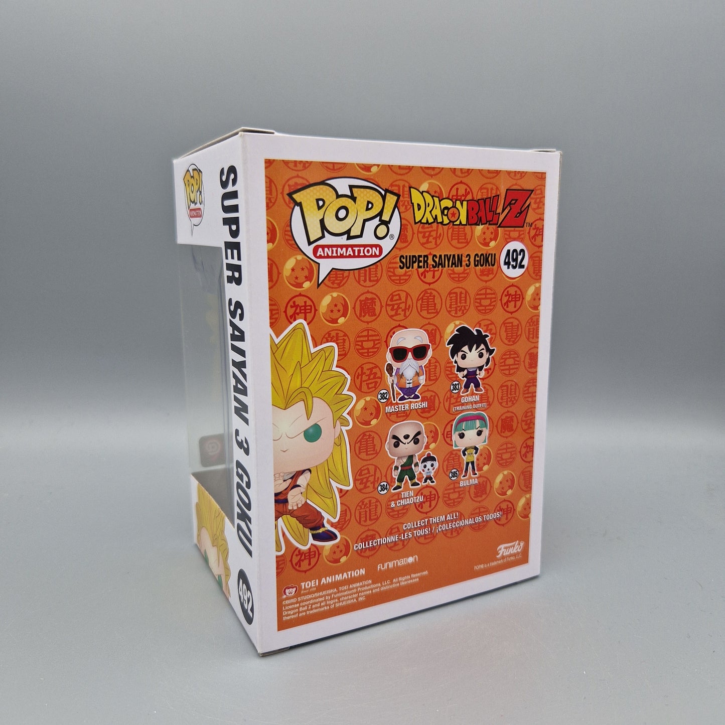 Funko Pop! Animation Dragon Ball Z #492 Super Saiyan 3 Goku Vinylfigur