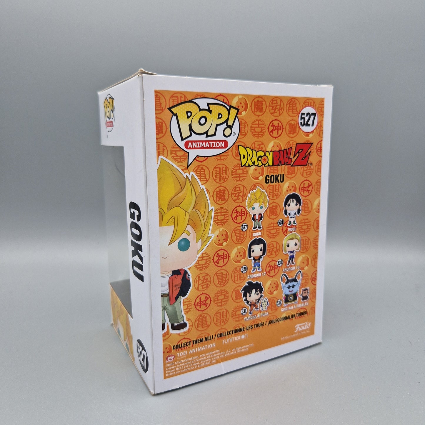 Funko Pop! Animation	Dragon Ball Z	#527	Goku		Vinylfigur