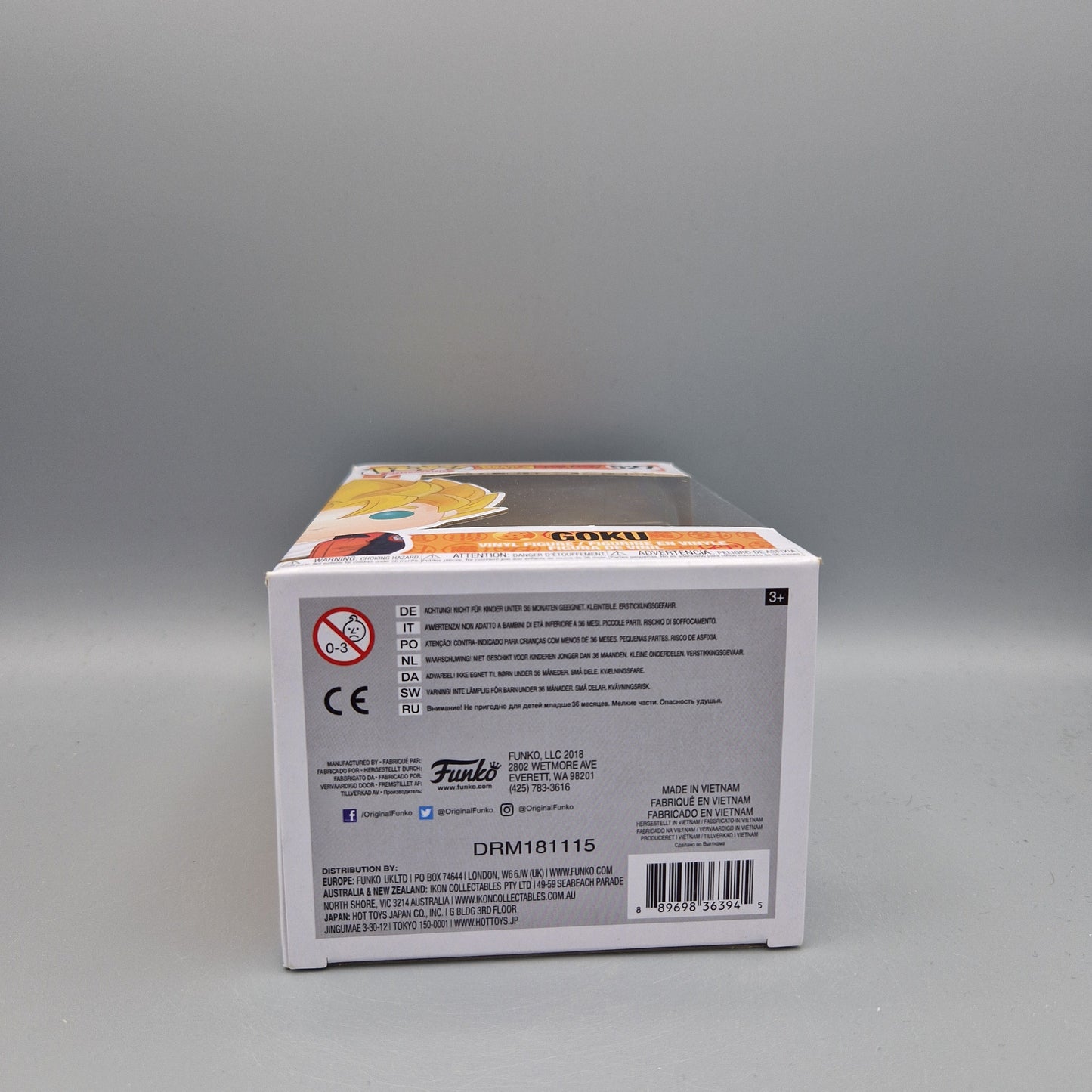 Funko Pop! Animation	Dragon Ball Z	#527	Goku		Vinylfigur