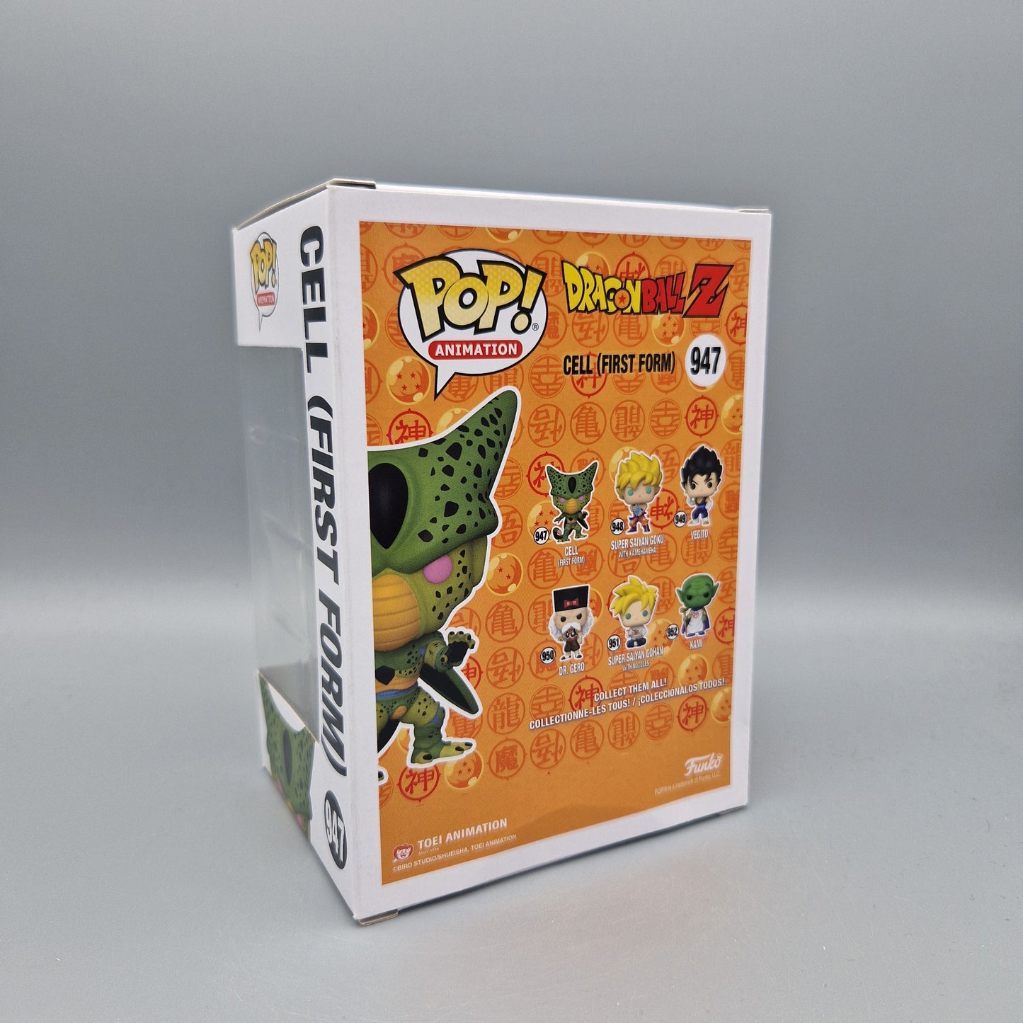 Funko Pop! Animation Dragon Ball Z #947 Cell (First Form) Vinylfigur
