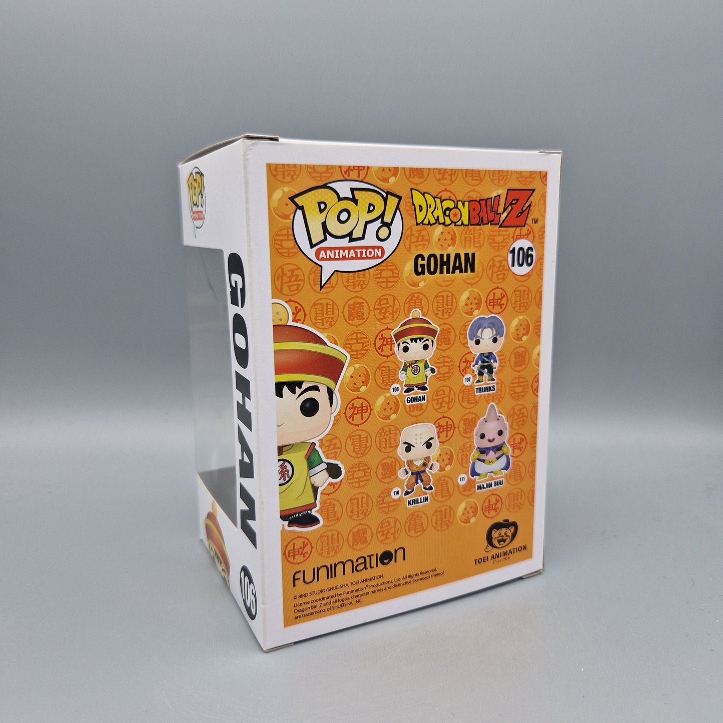 Funko Pop! Animation Dragon Ball Z #106 Gohan Vinylfigur