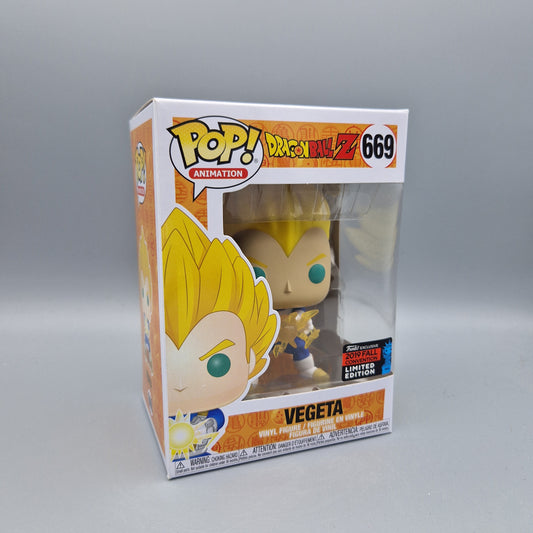 Funko Pop! Animation	Dragon Ball Z	#669	Vegeta	2019 Fall Convention