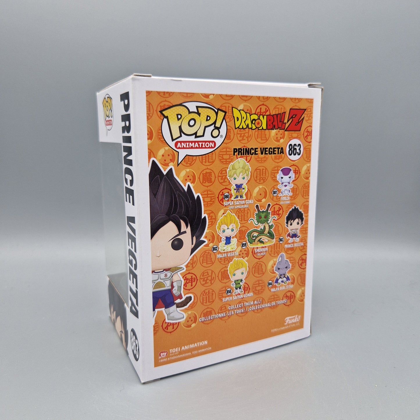 Funko Pop! Animation Dragon Ball Z #863 Prince Vegeta Vinylfigur