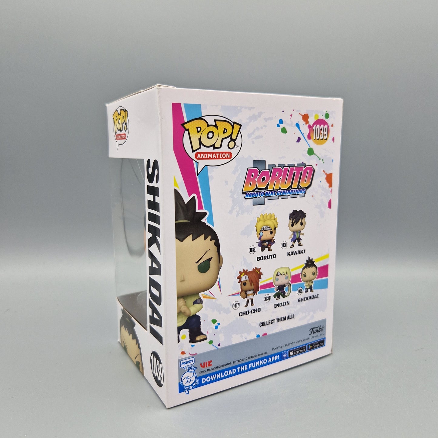 Funko Pop! Animation Boruto #1039 Shikadai Vinylfigur