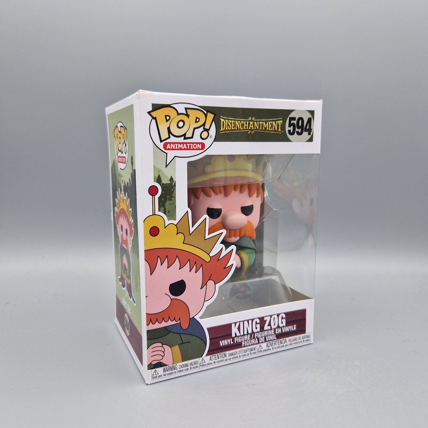 Funko Pop! Animation Disenchantment #594 King Zog Vinylfigur