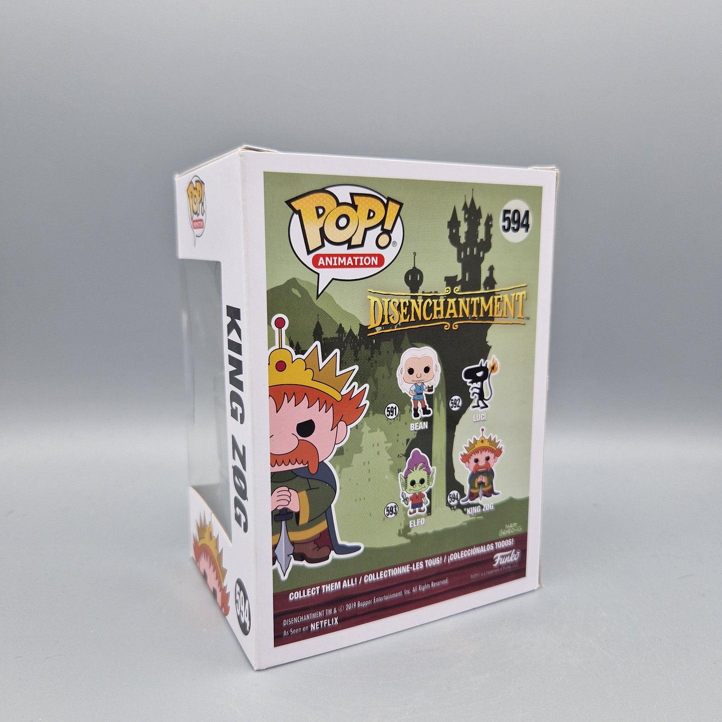 Funko Pop! Animation Disenchantment #594 King Zog Vinylfigur