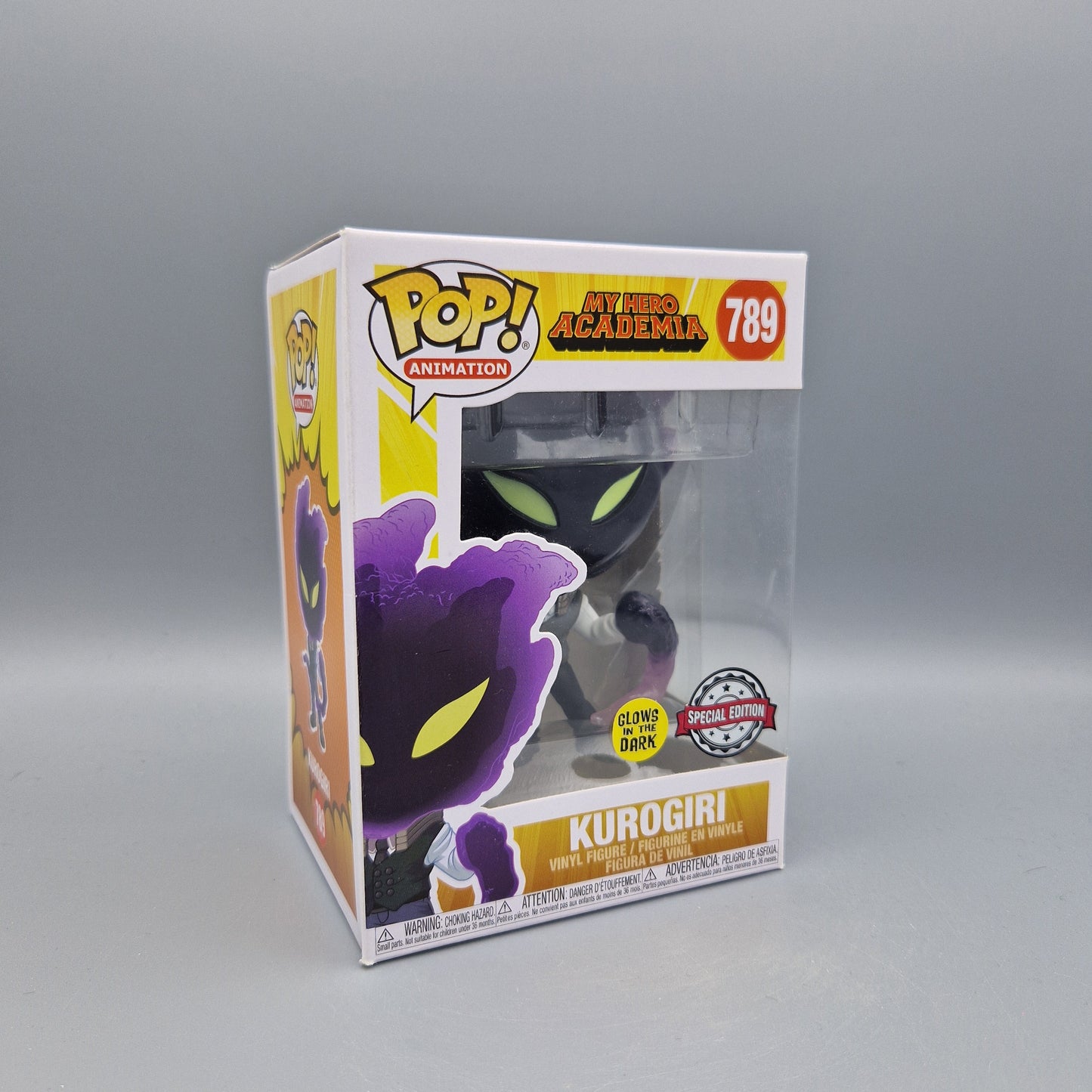 Funko Pop! Animation	My Hero Academia	#789	Kurogiri	Glows in the Dark