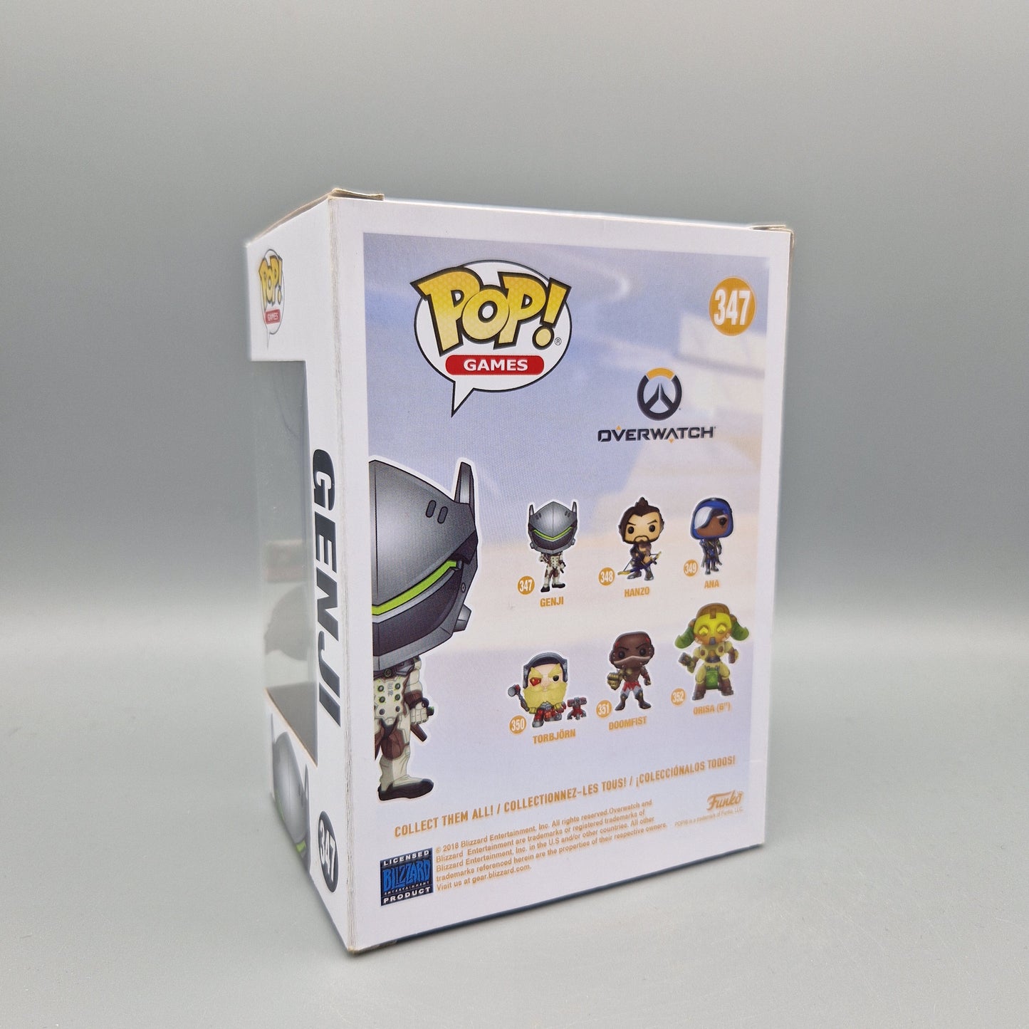 Funko Pop! Games Overwatch #347 Genji Special Edition