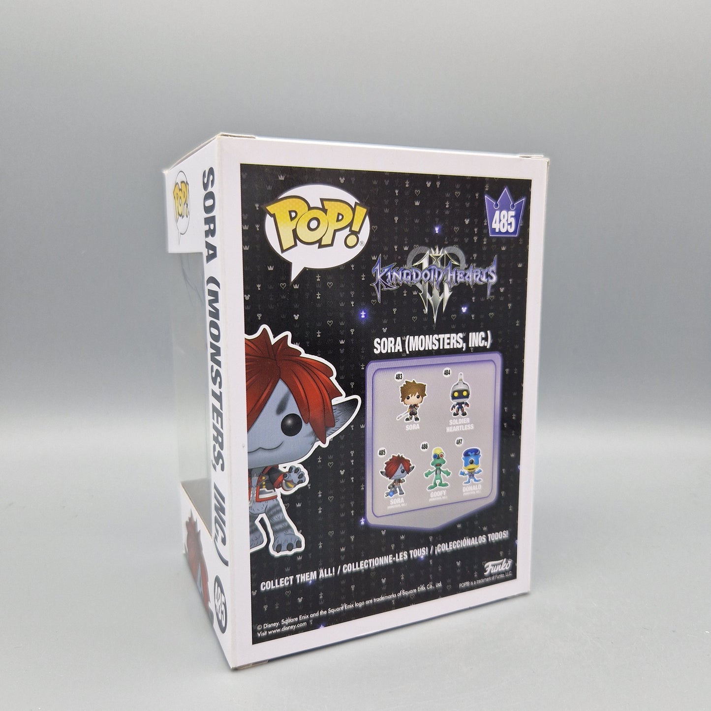 Funko Pop! Disney - Kingdom Hearts	#485	Sora (Monsters, Inc.) (Orange)		Vinylfigur