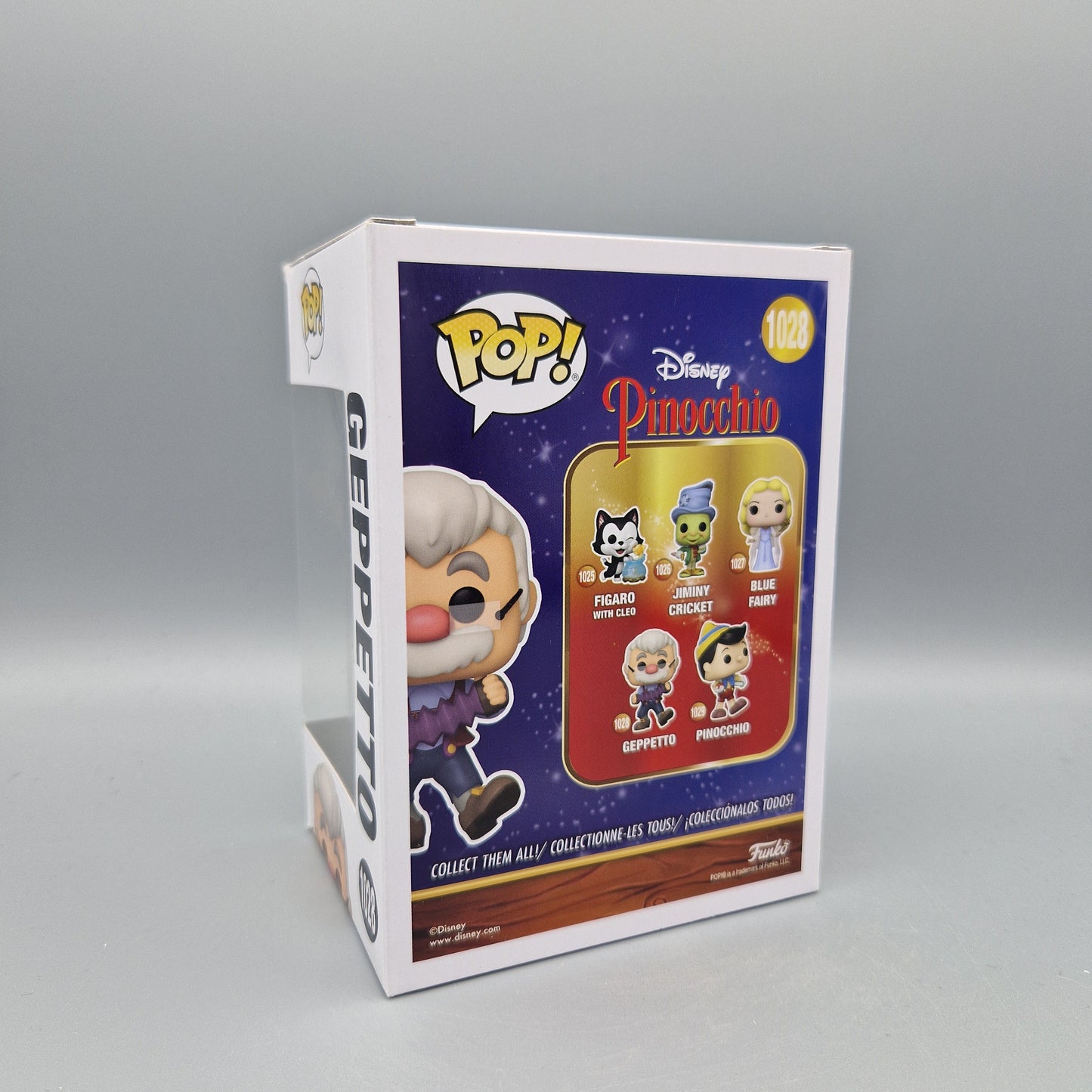 Funko Pop! Disney - Pinocchio	#1028	Geppetto		Vinylfigur