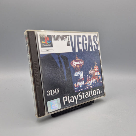 Playstation 1 Spiel: Midnight in Vegas			Zustand:	Gut