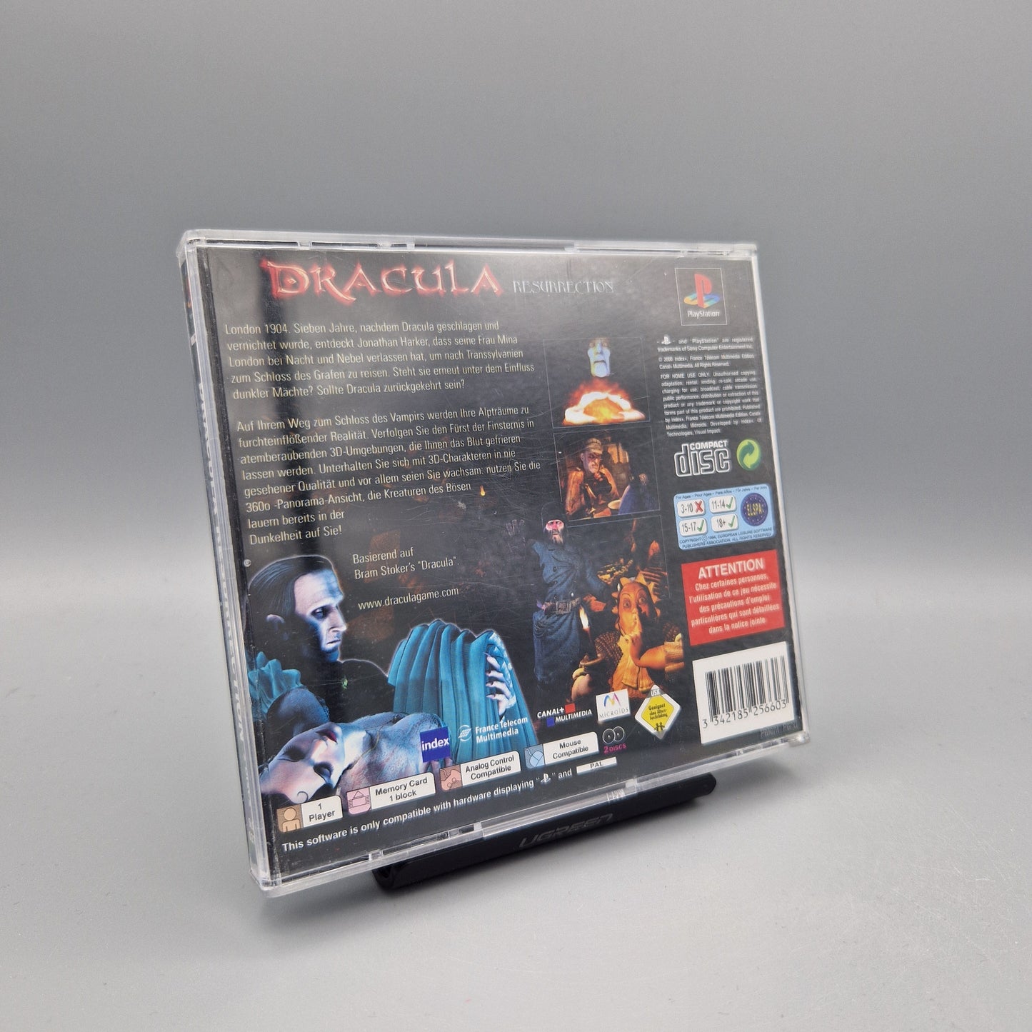 Playstation 1 Spiel: Dracula Resurrection			Zustand:	Sehr Gut