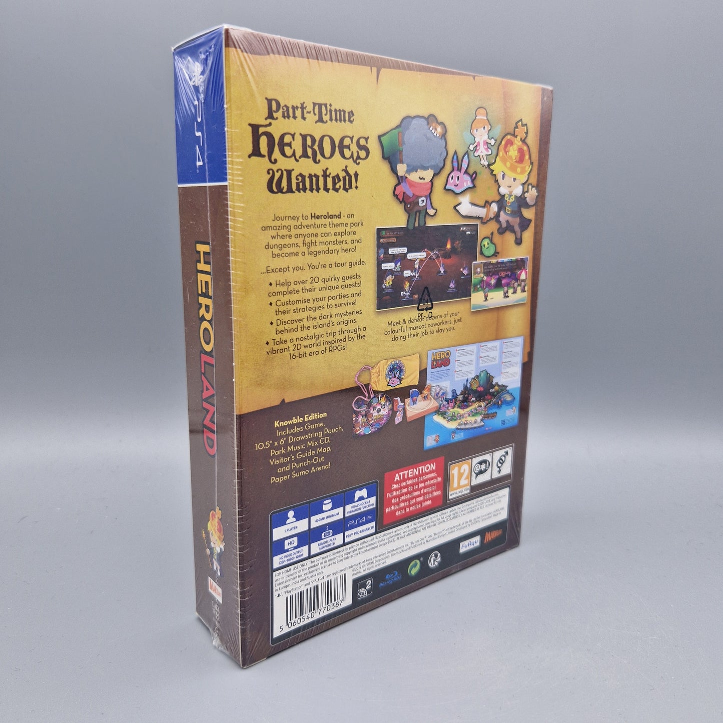 Playstation 4 Spiel: Heroland - Knowble Edition