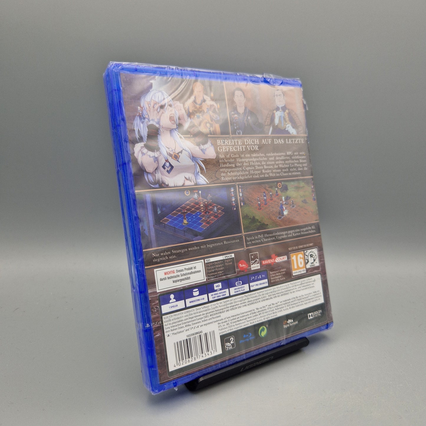 Playstation 4 Spiel: Ash of Gods Redemption NEU