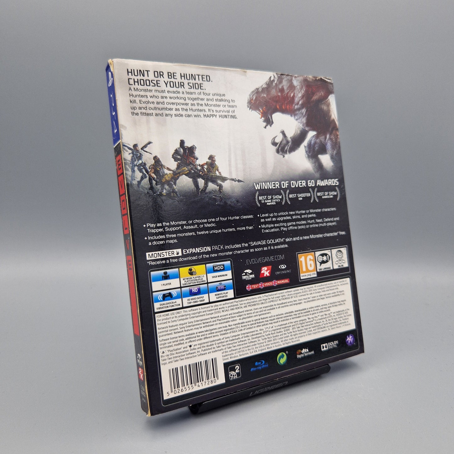 Playstation 4 Spiel: Evolve