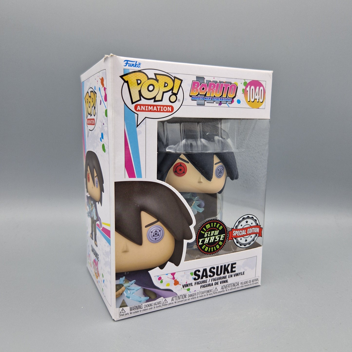 Funko Pop! Animation Boruto #1040 Sasuke Glow Chase