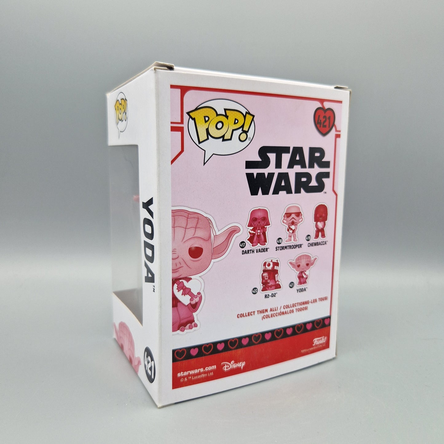 Funko Pop! Star Wars #421 Yoda Vinylfigur