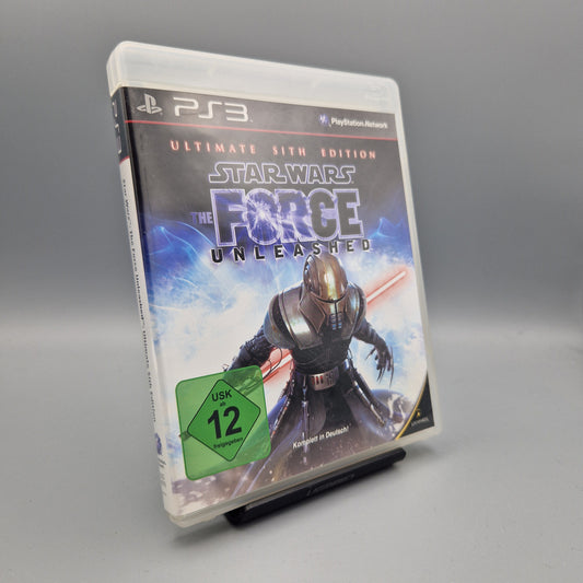 Playstation 3 Spiel: Star Wars: The Force Unleashed	Ultimate Sith Edition	ohne Handbuch