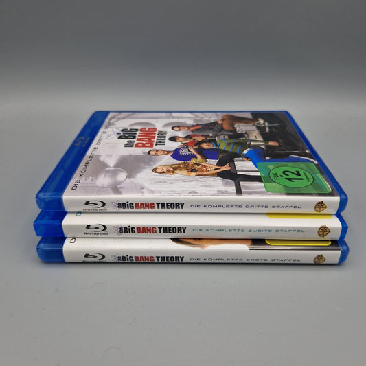 Blu-Ray Serie: The Big Bang Theory - Staffel 1, 2 und 3
