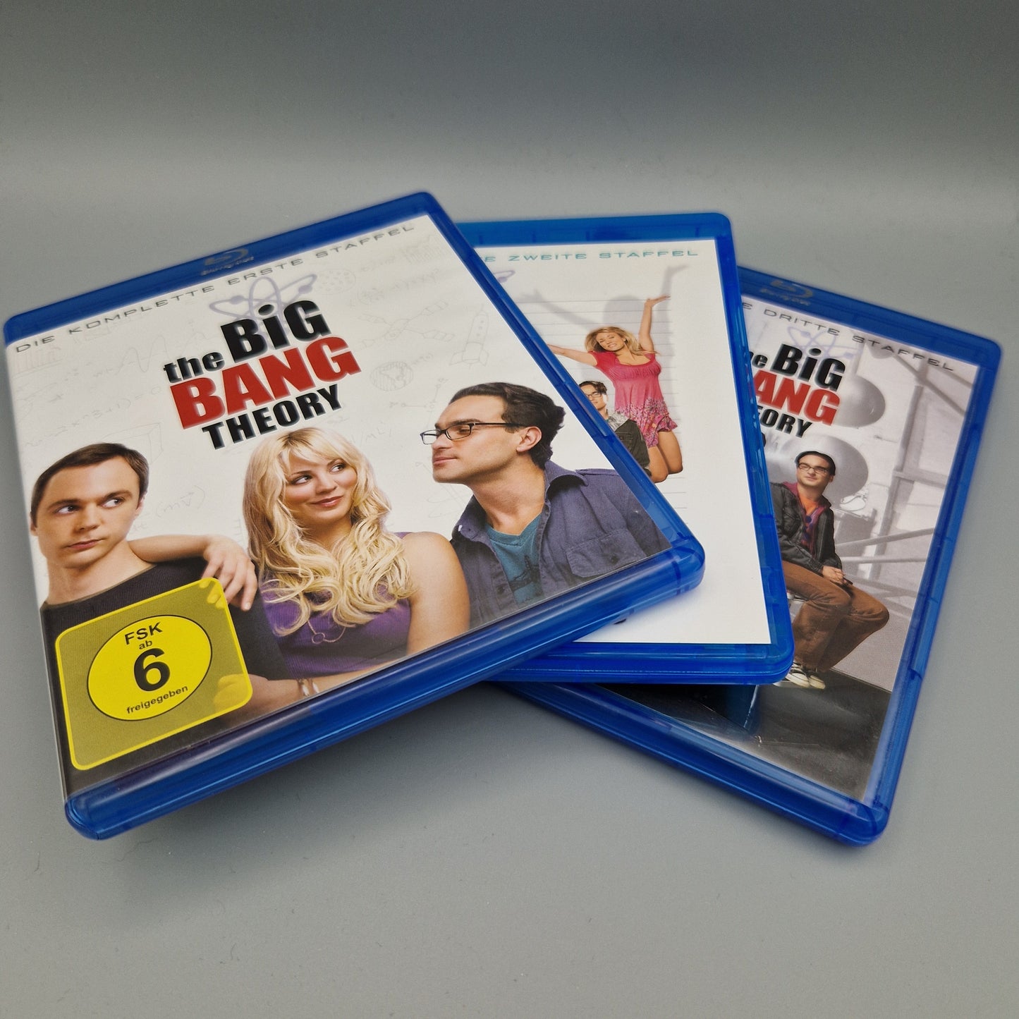 Blu-Ray Serie: The Big Bang Theory - Staffel 1, 2 und 3