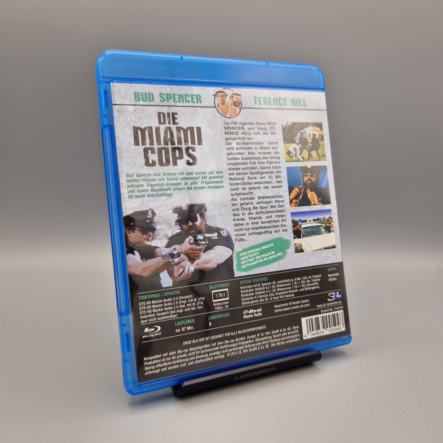 Blu-Ray Film: Die Miami Cops		ohne Pappschuber