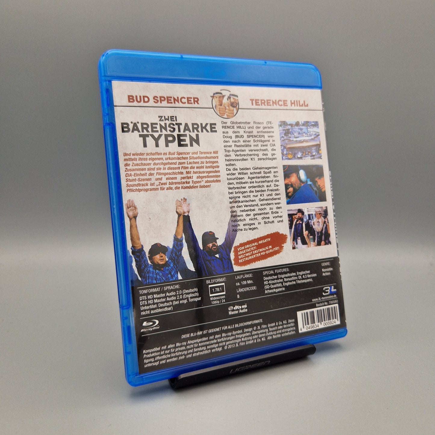Blu-Ray Film: Zwei bärenstarke Typen