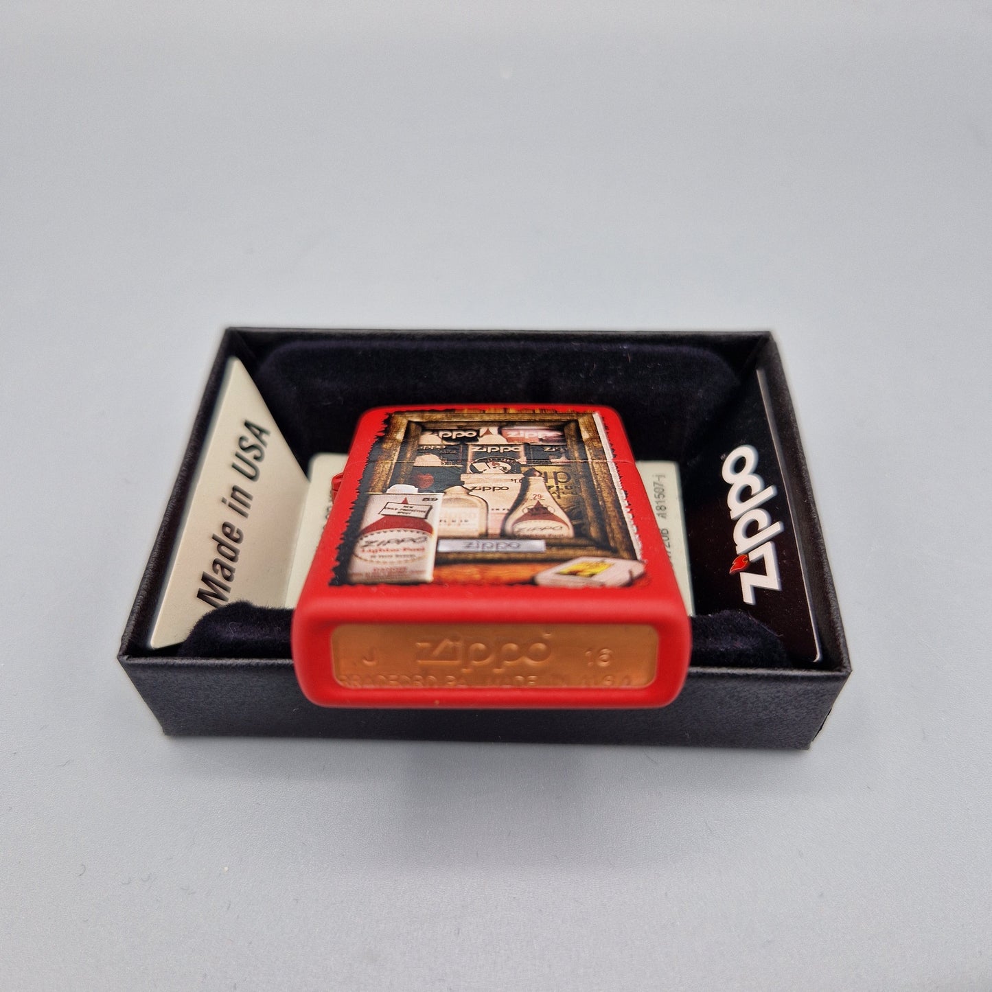 Zippo Feuerzeug 60003280 Fuel Cans J16 Lighter ungezündet