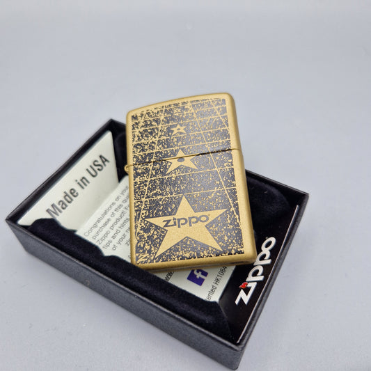 Zippo Feuerzeug 80P016	Zippo Star Walk of Fame	K15	Lighter - ungezündet