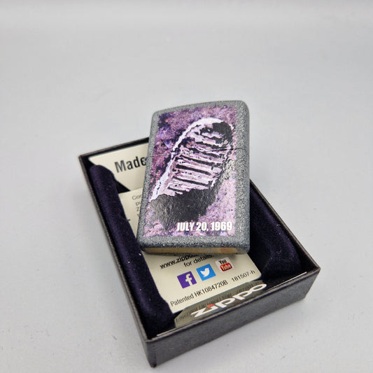 Zippo Feuerzeug Moon Print	J14	Lighter - ungezündet