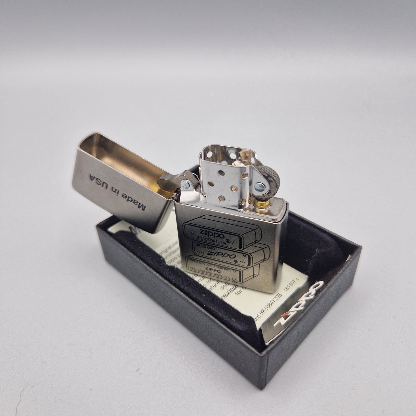 Zippo Feuerzeug 60003287 Bottom Stamp K16 Lighter - ungezündet