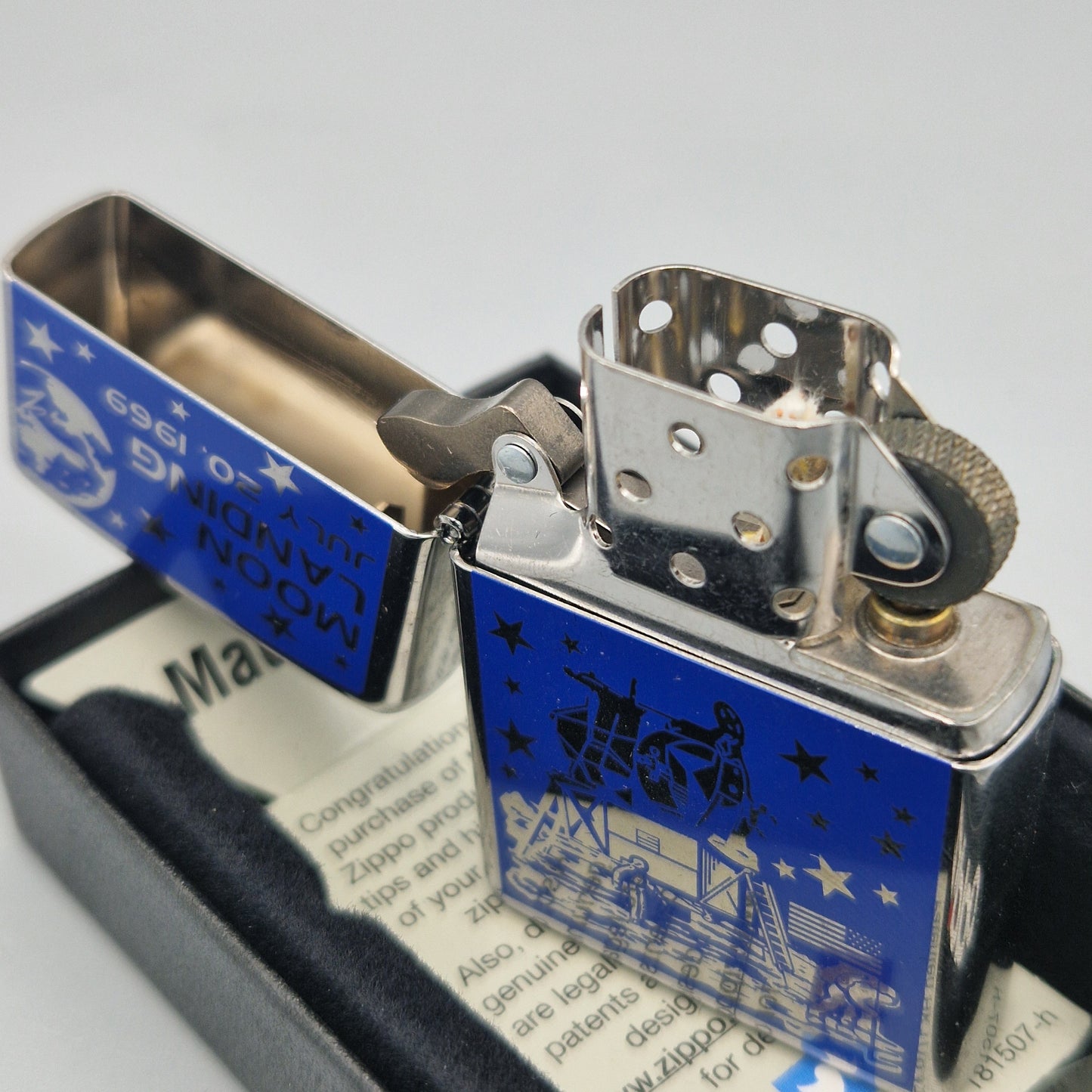 Zippo Feuerzeug Moon Landing F15 Lighter - ungezündet