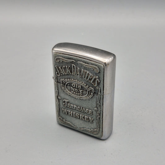 Zippo Feuerzeug Jack Daniel's Silver	A09	Lighter - ungezündet - ohne OVP