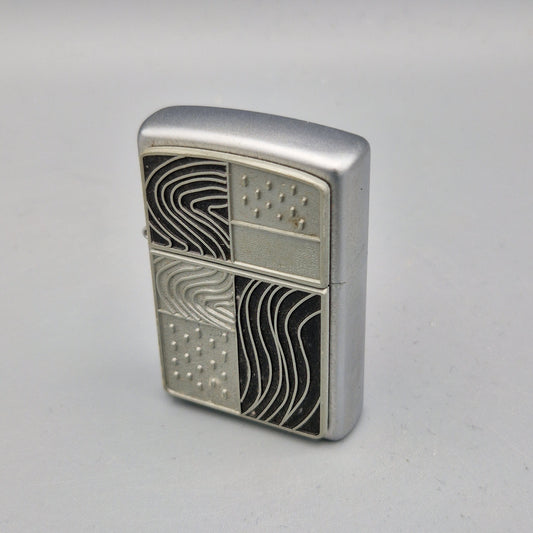 Zippo Feuerzeug Black Journey	D05	Lighter - ungezündet - ohne OVP