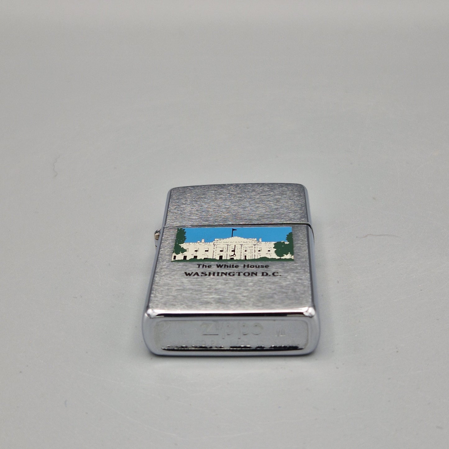 Zippo Feuerzeug The White House - Washington D. C. K VII (1991) Lighter - gebraucht - ohne OVP