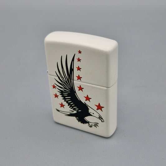 Zippo Feuerzeug 28708	Eagle and Stars	F13	Lighter - gebraucht - ohne OVP