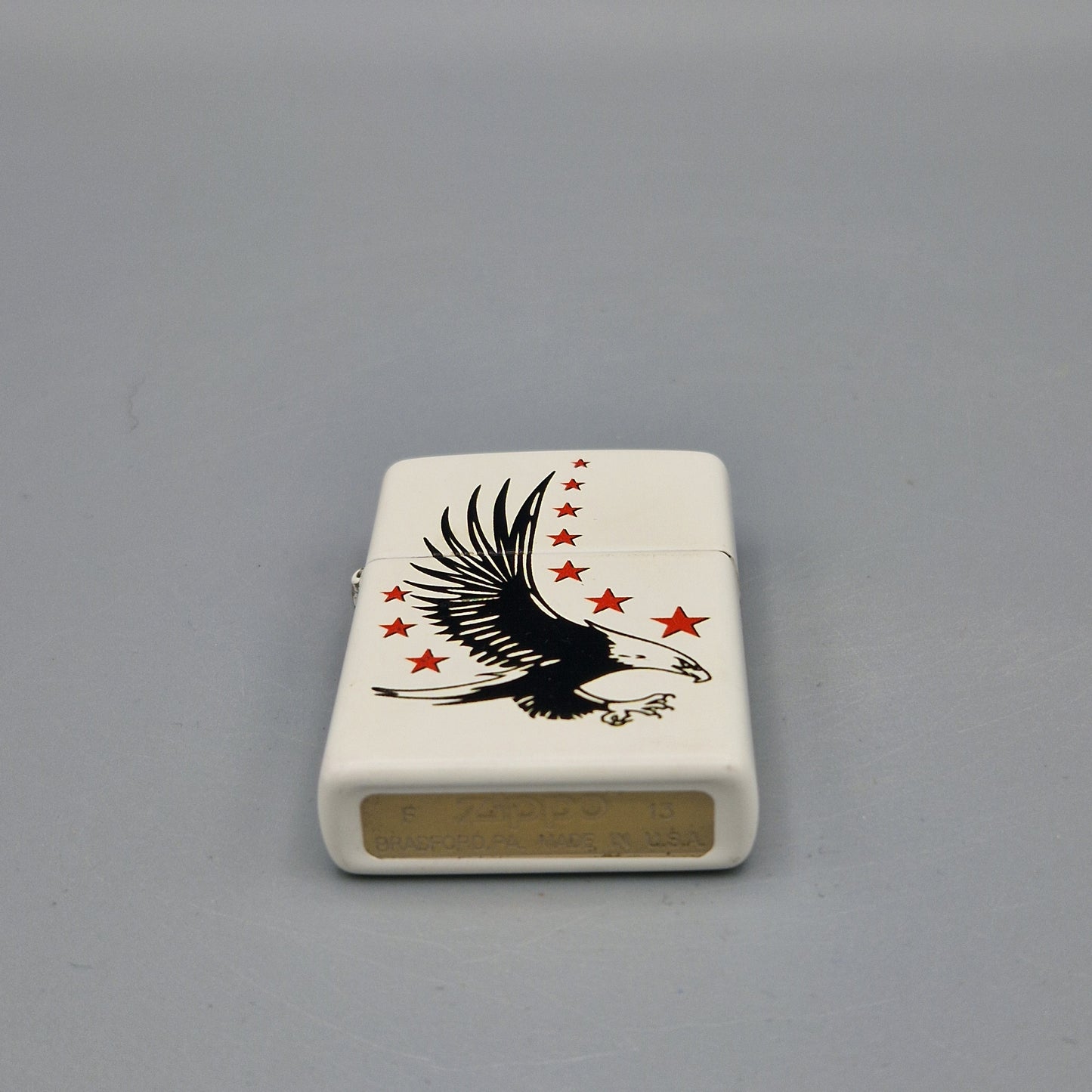 Zippo Feuerzeug 28708 Eagle and Stars F13 Lighter - gebraucht - ohne OVP