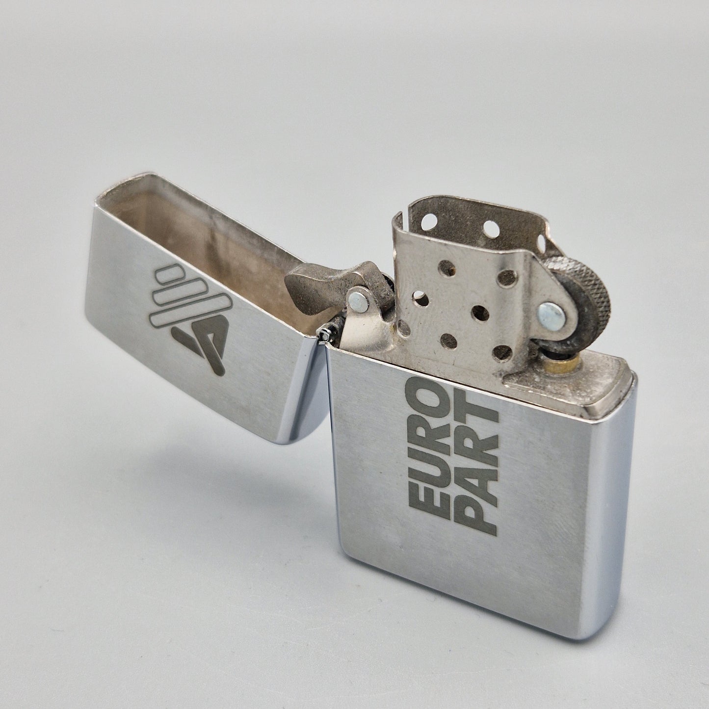 Zippo Feuerzeug Europart A XV (1999) Lighter - gebraucht - ohne OVP