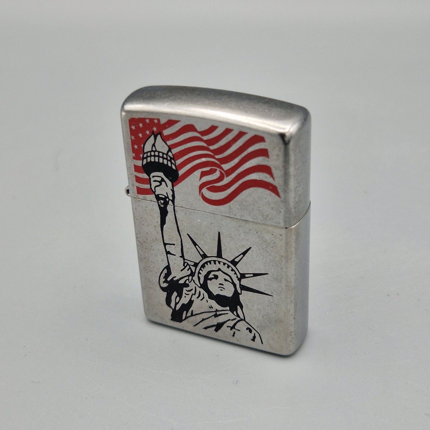 Zippo Feuerzeug Freiheitsstatue - Statue of Liberty B11 Lighter - gebraucht - ohne OVP