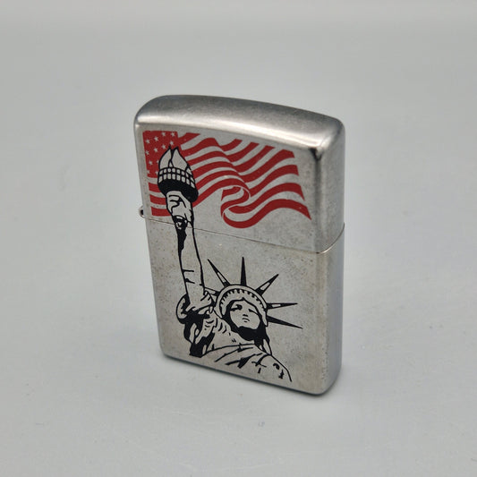 Zippo Feuerzeug Freiheitsstatue - Statue of Liberty	B11	Lighter - gebraucht - ohne OVP