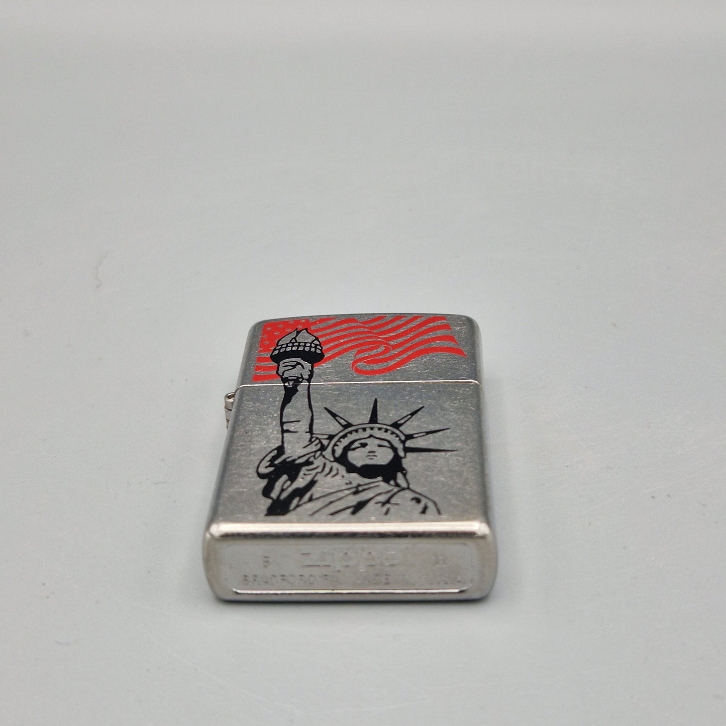 Zippo Feuerzeug Freiheitsstatue - Statue of Liberty B11 Lighter - gebraucht - ohne OVP