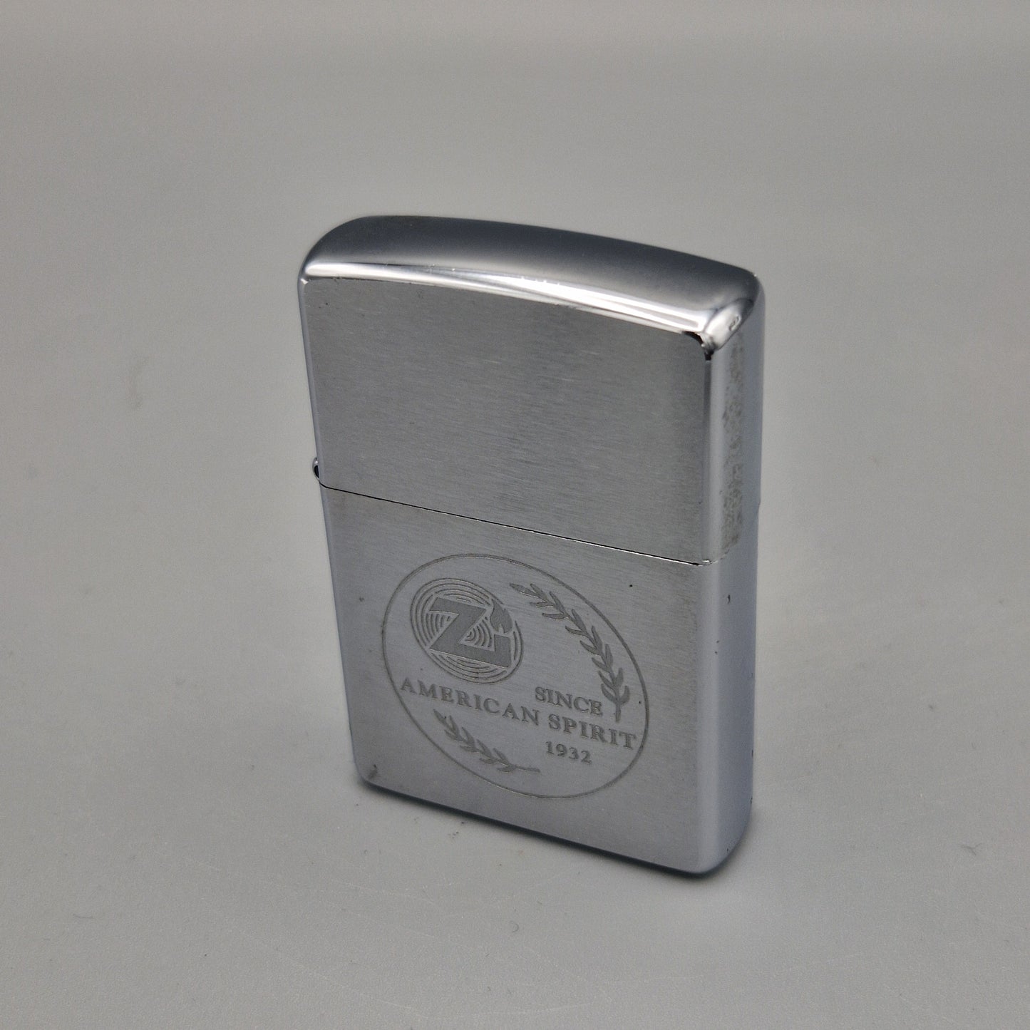 Zippo Feuerzeug American Spirit since 1932 I06 Lighter - gebraucht - ohne OVP