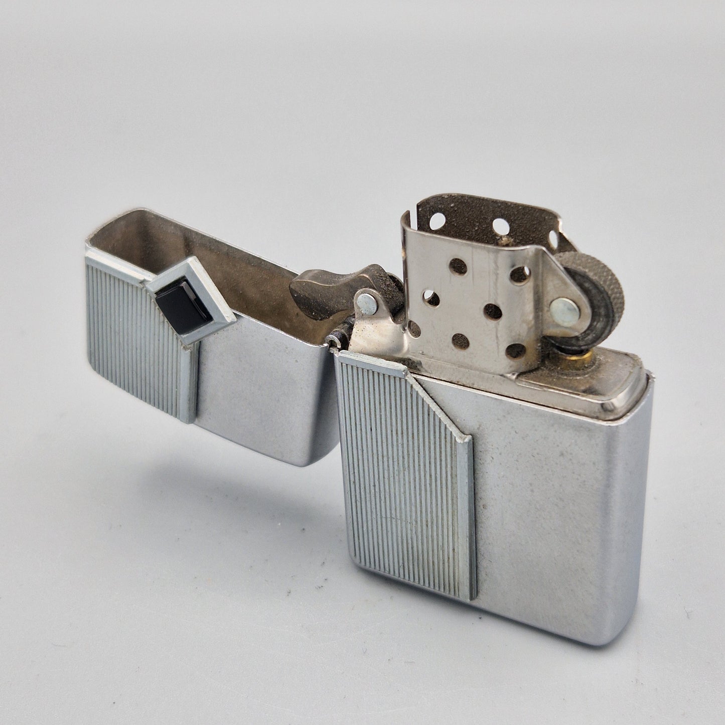 Zippo Feuerzeug Onyx Diamond E05 Lighter - gebraucht - ohne OVP