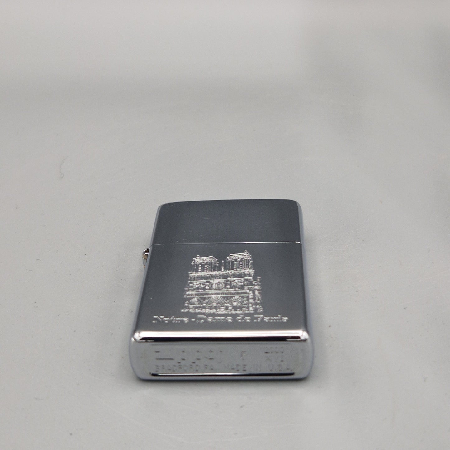 Zippo Feuerzeug Notre Dame de Paris F XVI (2000) Lighter - gebraucht - ohne OVP