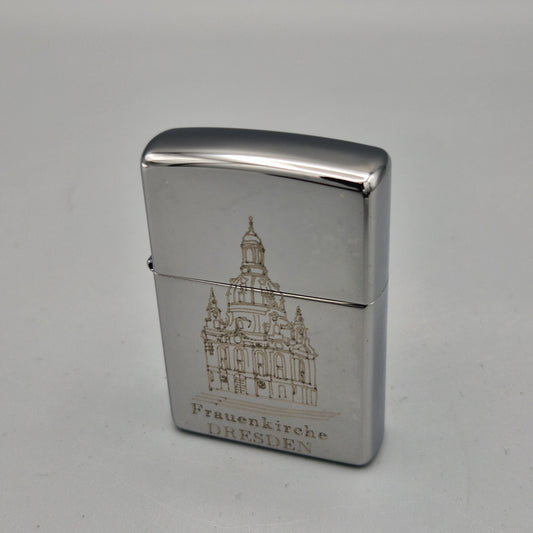 Zippo Feuerzeug Frauenkirche Dresden	J13	Lighter - gebraucht - ohne OVP