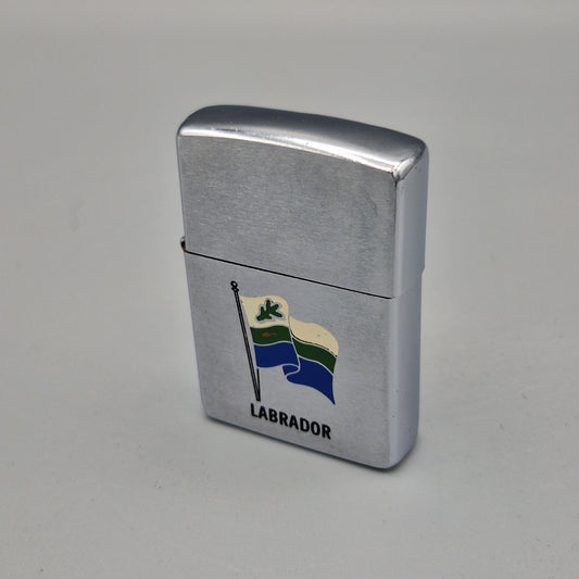 Zippo Feuerzeug Labrador Flagge	I X (1994)	Lighter - gebraucht - ohne OVP