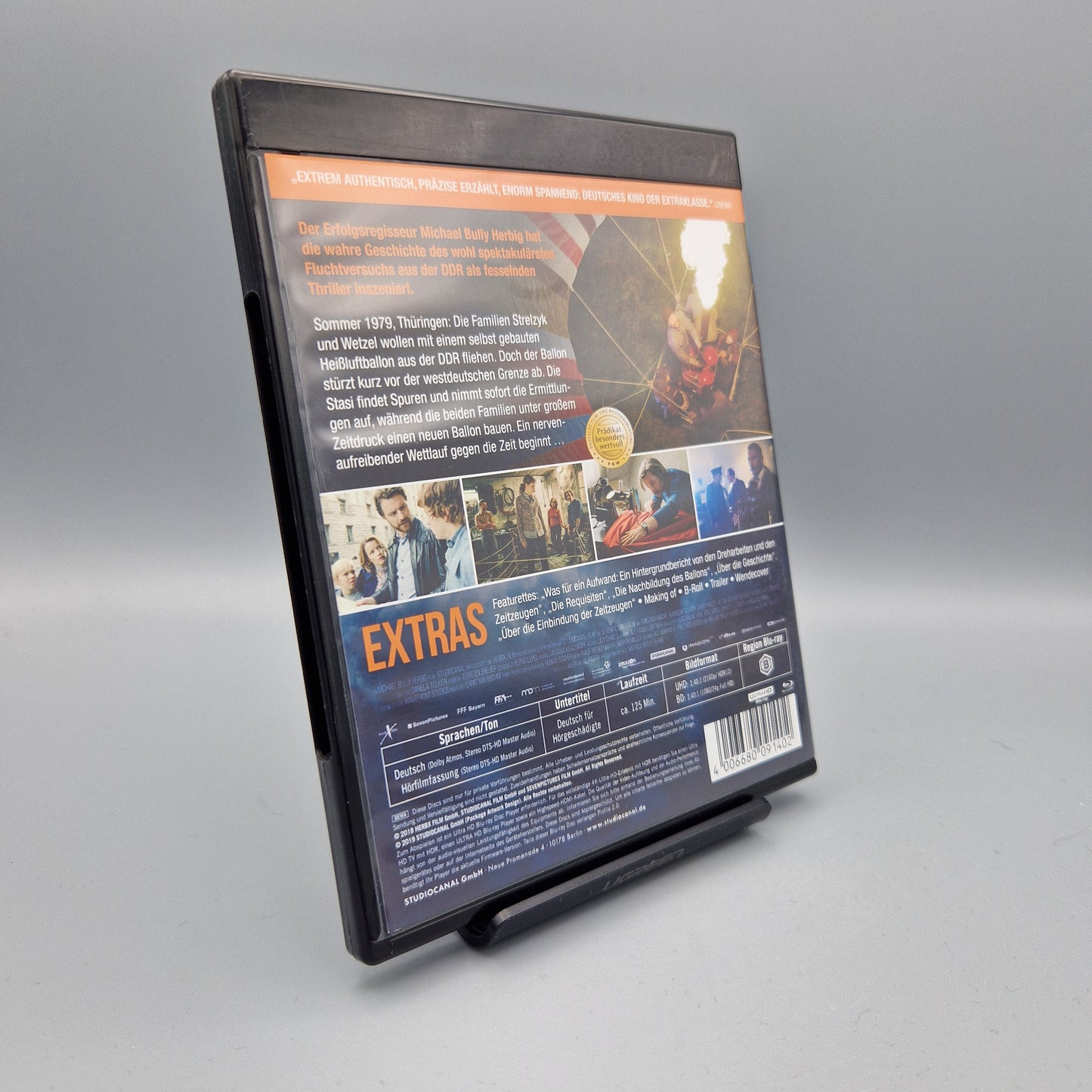 4K Ultra HD Blu-Ray: Ballon - Für die Freiheit riskieren sie alles